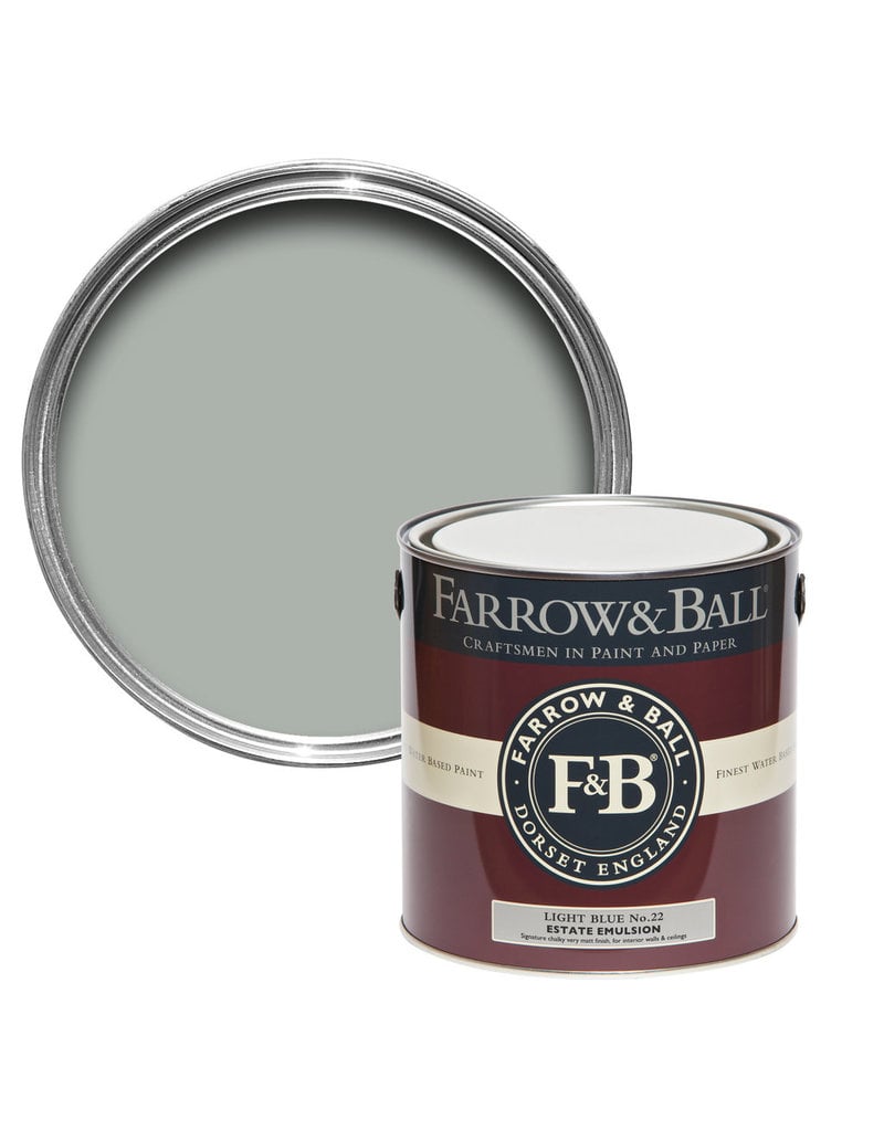 Farrow & Ball Paint Light Blue  No. 22