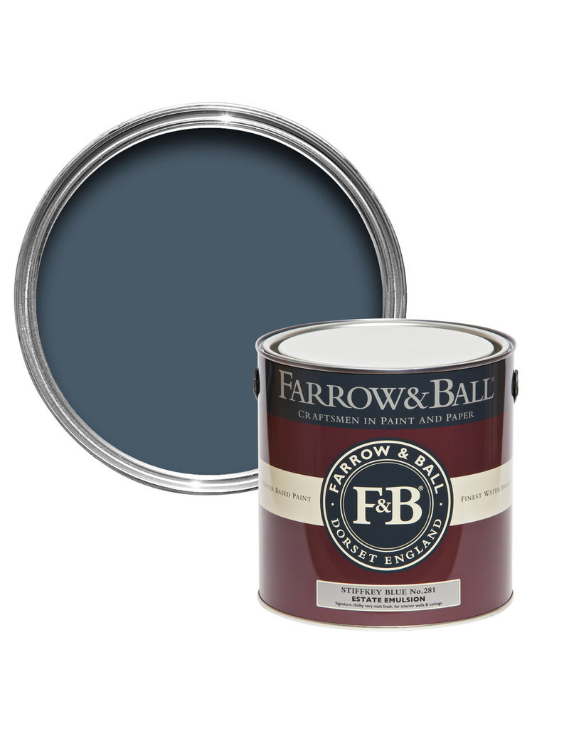 Farrow & Ball Paint Stiffkey Blue  No. 281