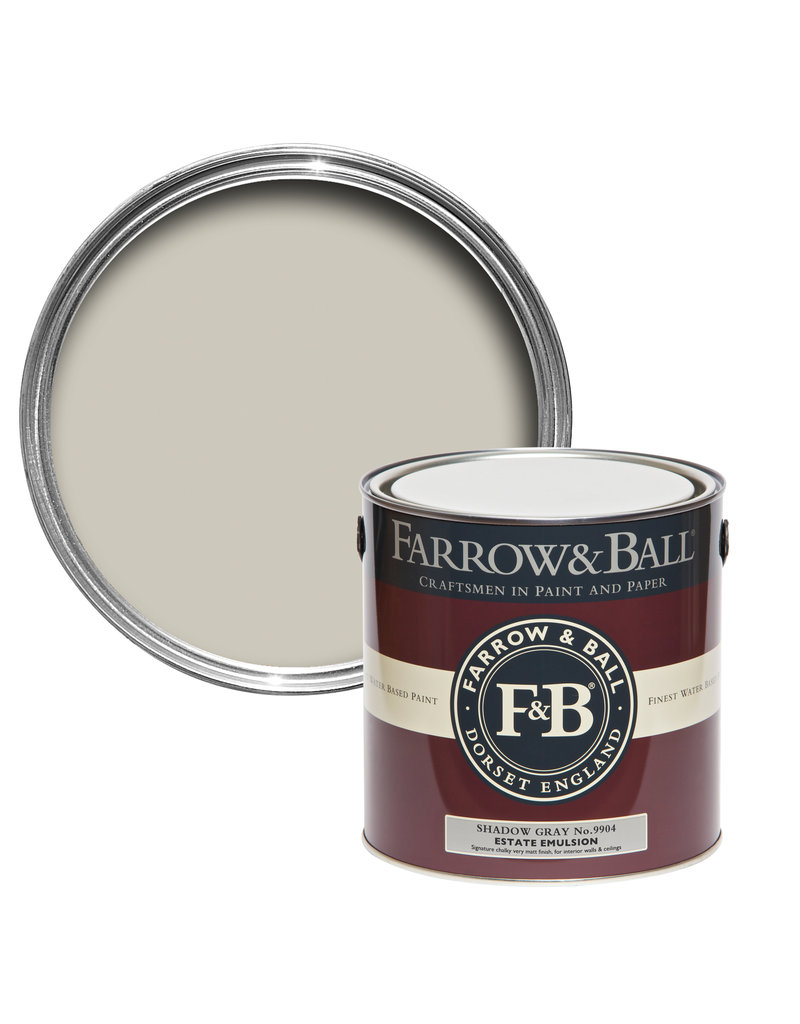 Farrow & Ball Paint Shadow Gray  No. 9904