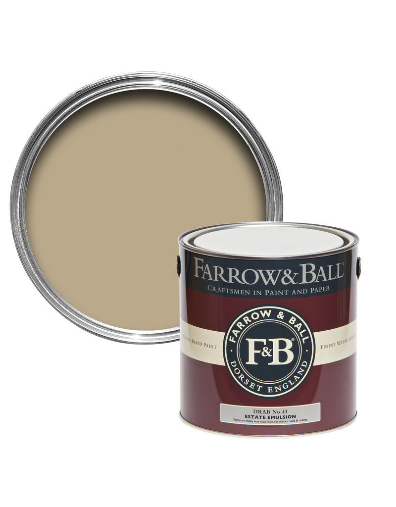 Farrow & Ball Paint Drab  No. 41