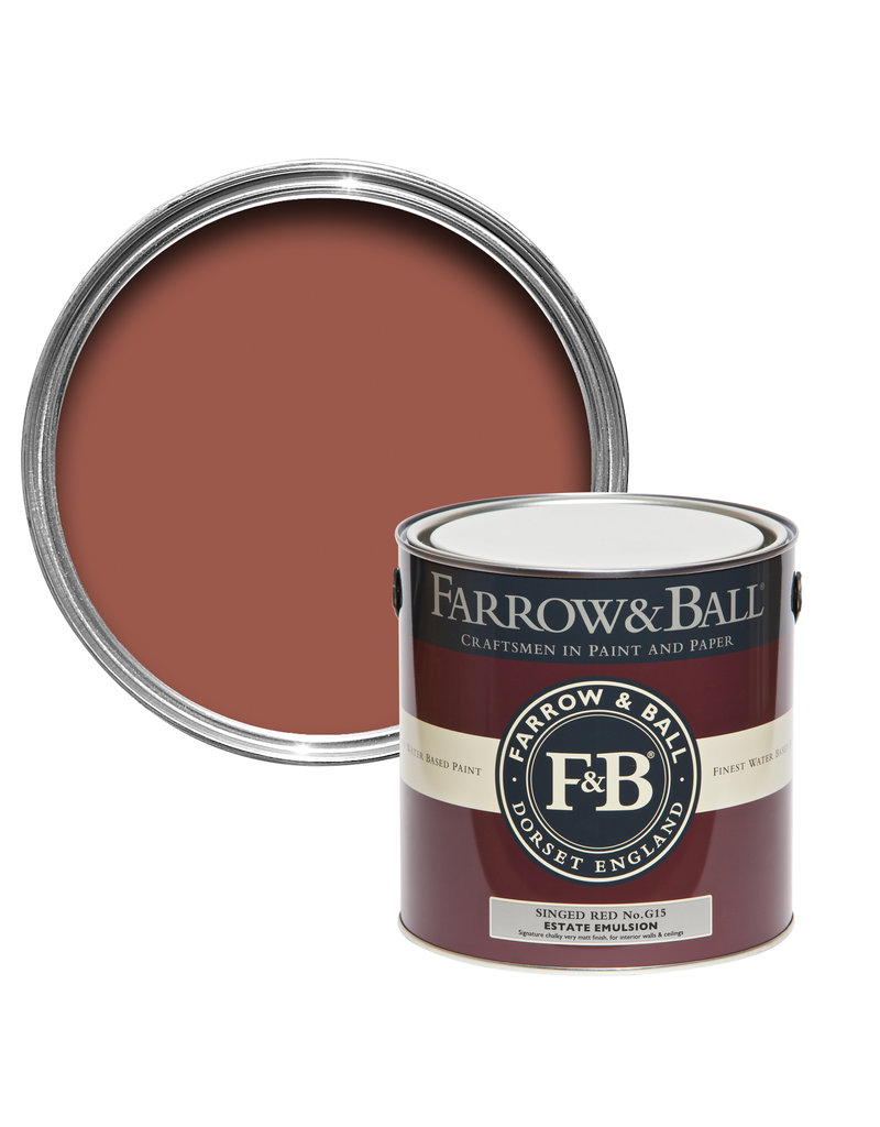 Farrow & Ball Paint Singed Red  No. G15