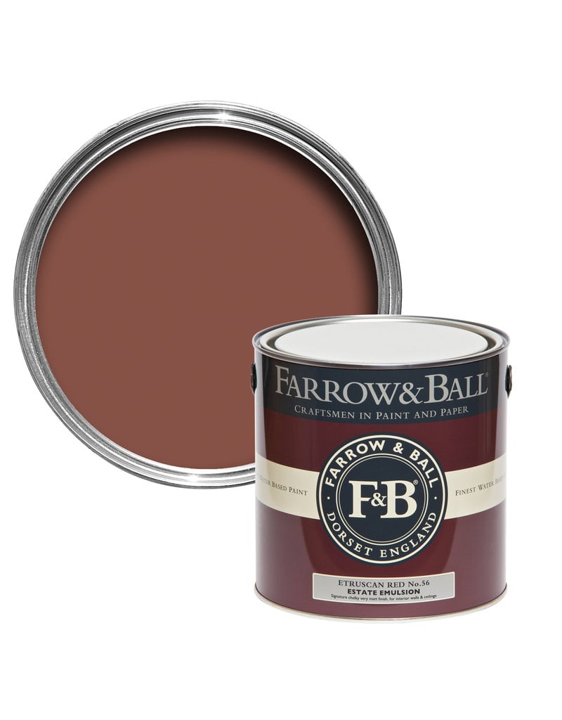 Farrow & Ball Paint Etruscan Red No. 56 – Farrow & Ball Paint