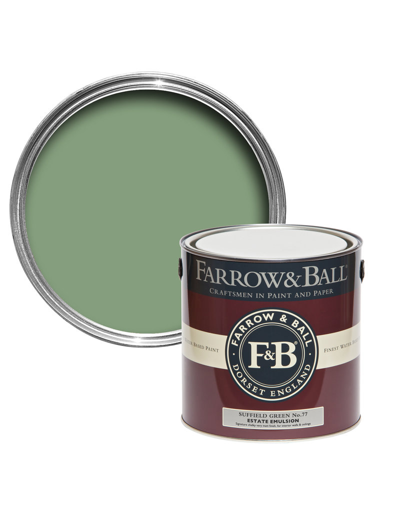 Farrow & Ball Paint Suffield Green  No. 77