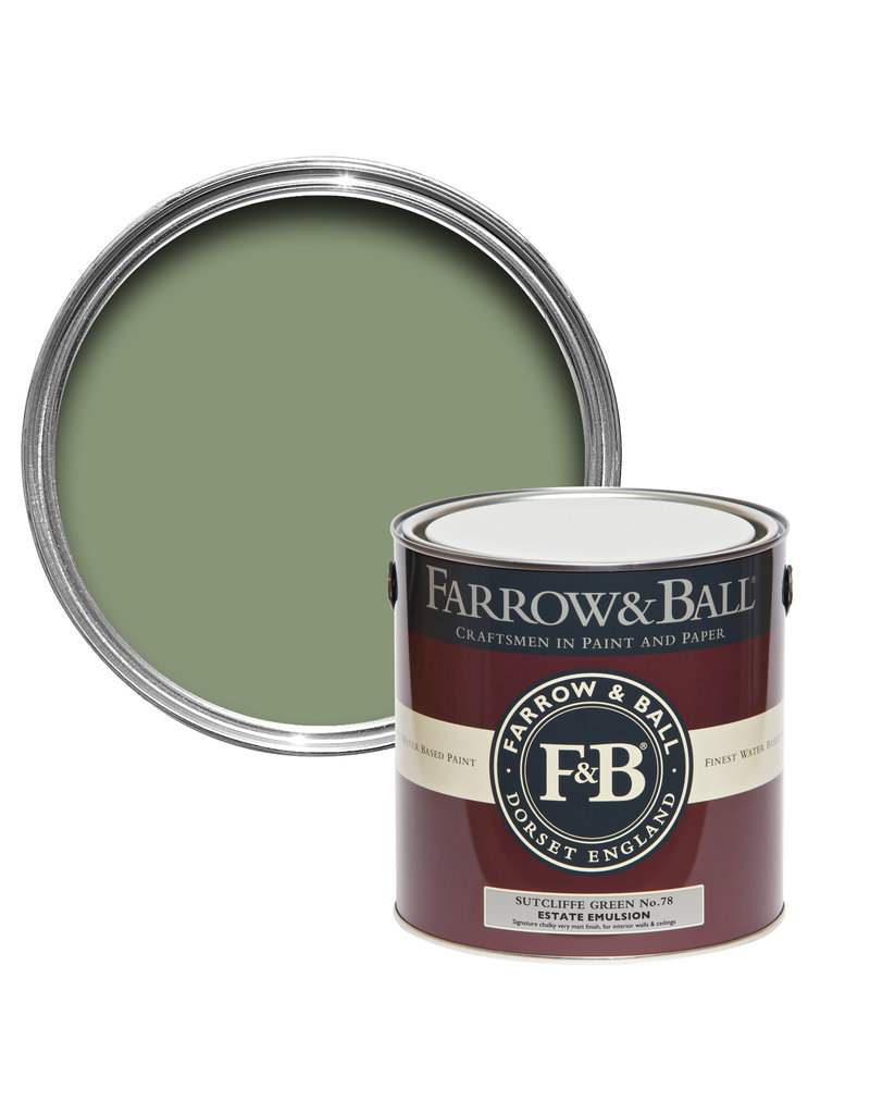 Farrow & Ball Paint Sutcliffe Green  No. 78