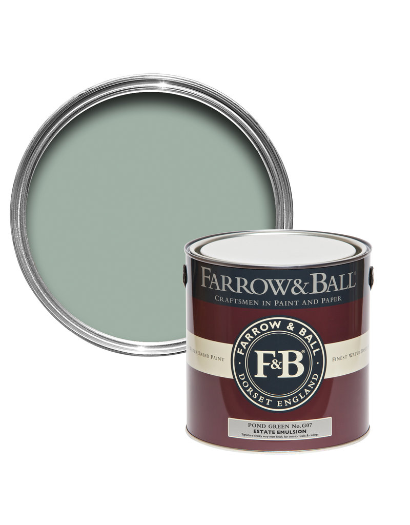 Farrow & Ball Paint Pond Green  No. G7