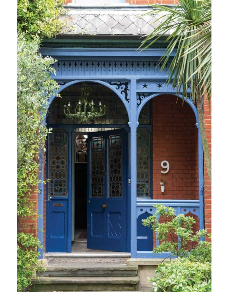 Crush of the week: Pitch Blue by Farrow and Ball  Drawing room blue, Dark  blue walls, Stiffkey blue