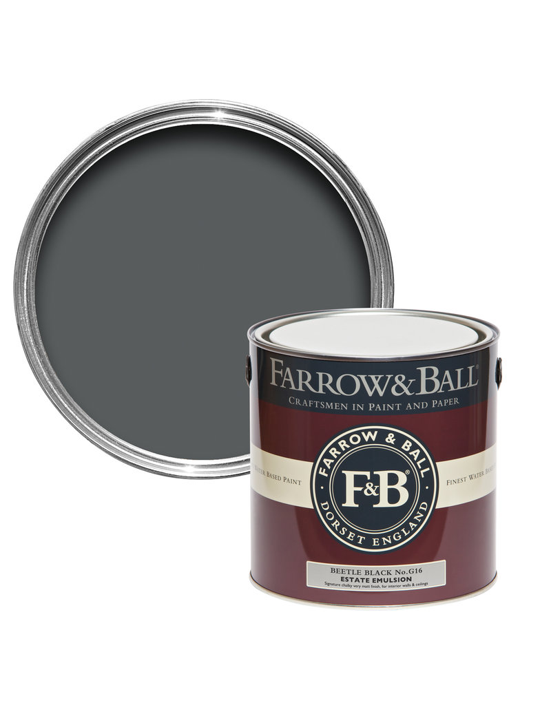 Farrow & Ball Paint Beetle Black  No. G16