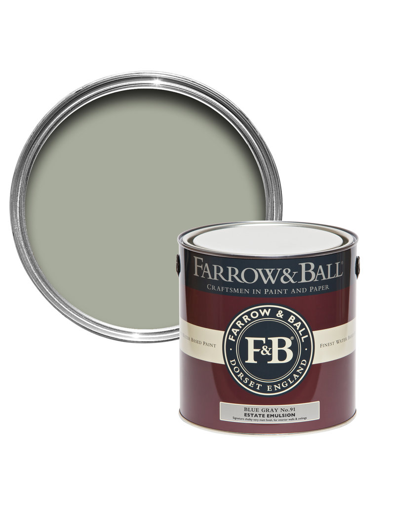 Farrow & Ball Paint Blue Gray No. 91