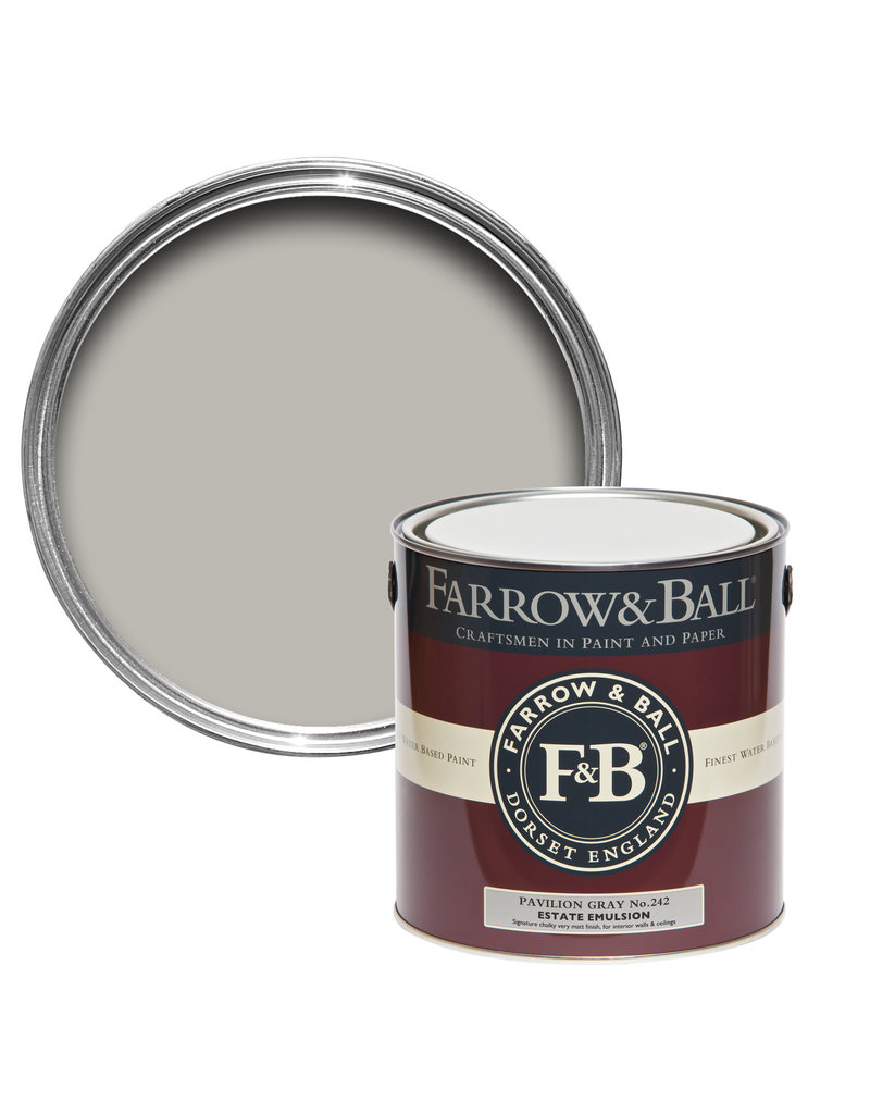 Farrow & Ball Paint Pavilion Gray  No. 242