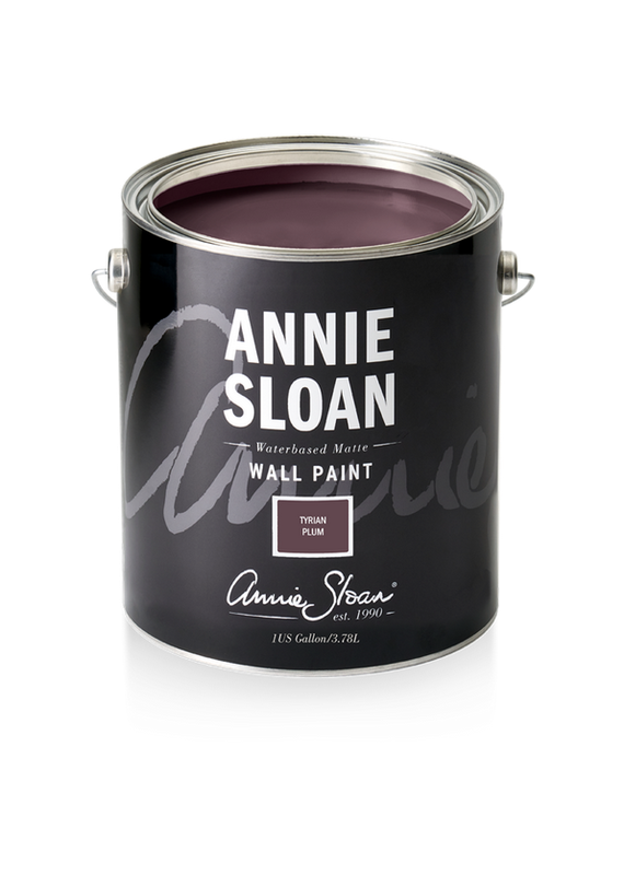 Annie Sloan Tyrian Plum  | Wall Paint by Annie Sloan