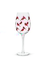 Cardinal Wine Glass