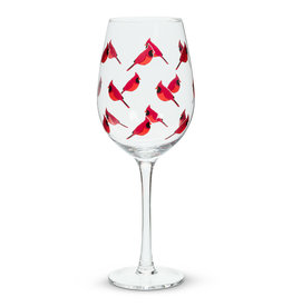 Cardinal Wine Glass