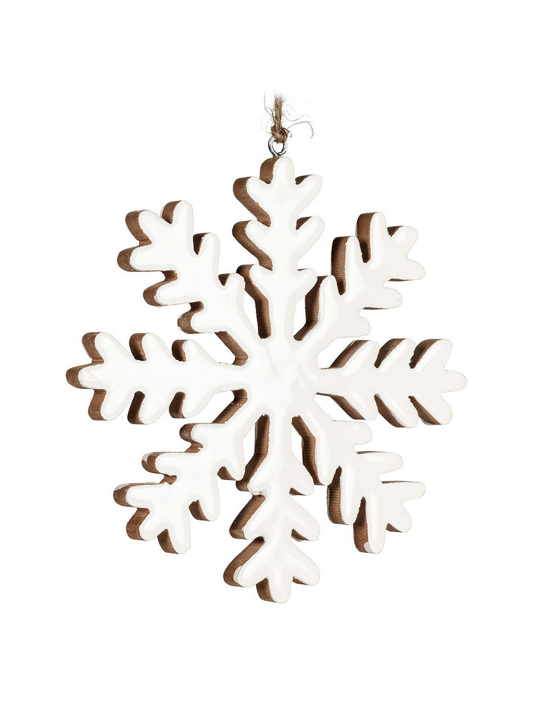 Glossy Snowflake Ornament