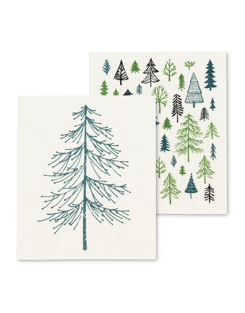 Trees Swedish Dishcloths | Set of 2