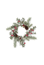 Frosty Berry & Pine Candle Ring