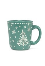 Tree & Snowflakes Mug