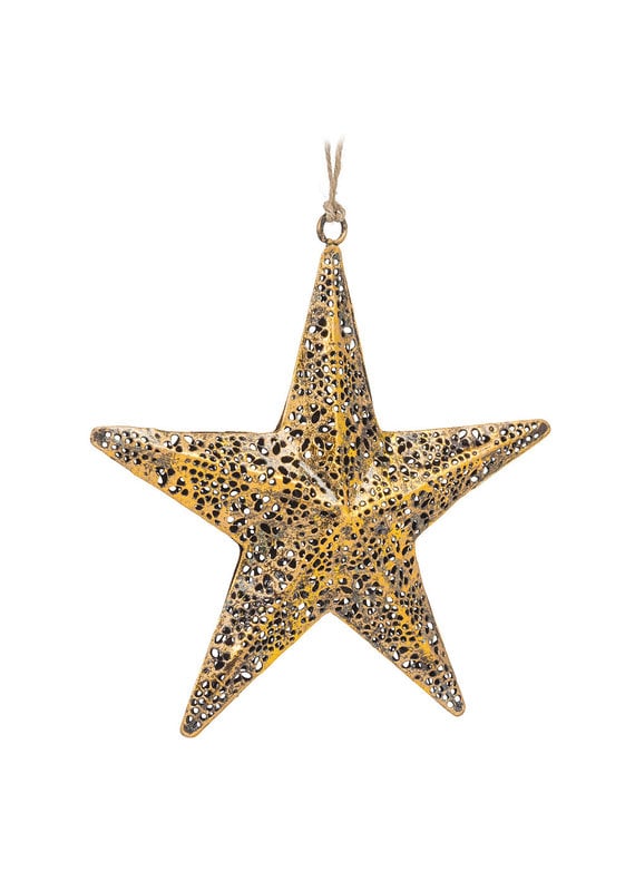 Cutout Star Ornament