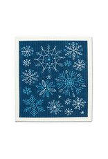 Allover Snowflakes Swedish Dishcloths | Set of 2
