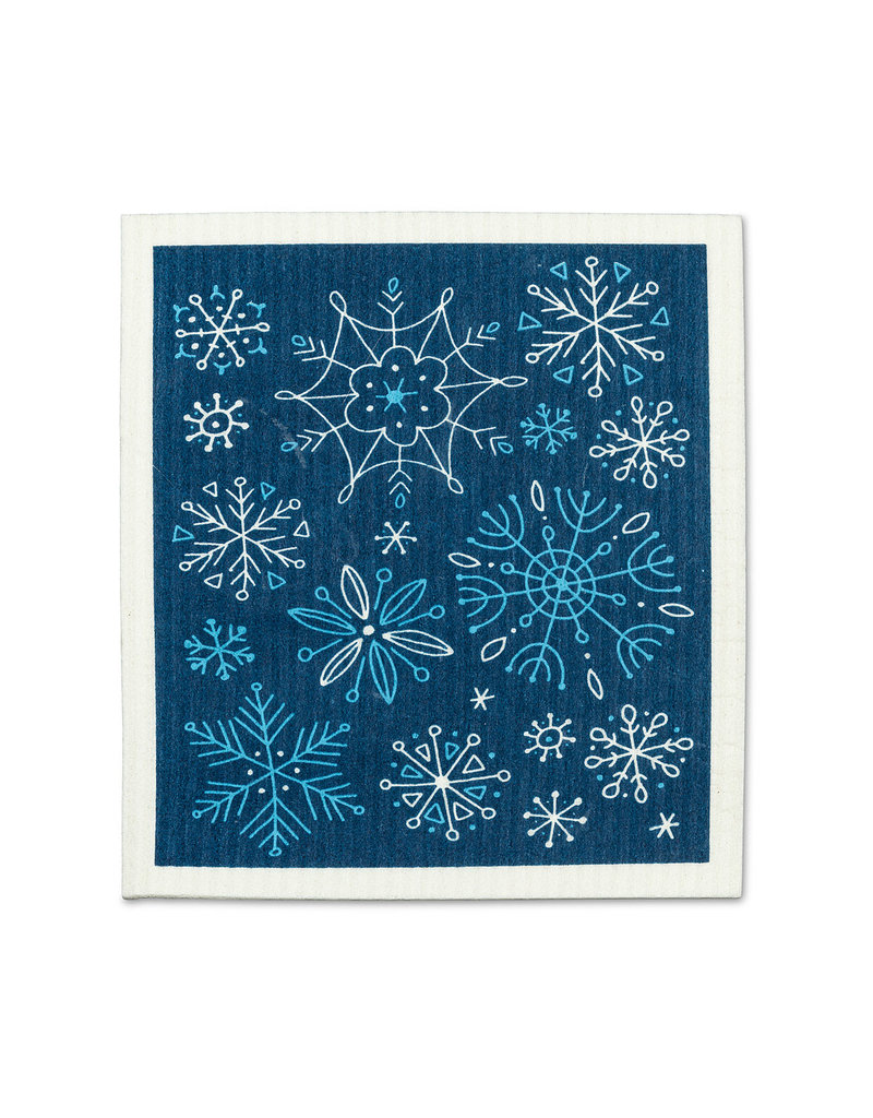 Allover Snowflakes Swedish Dishcloths | Set of 2