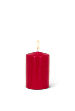 Small Slim Eco Candle | Red