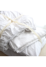 Turkish Cotton Fitted Sheet | House of Jude | Soft White