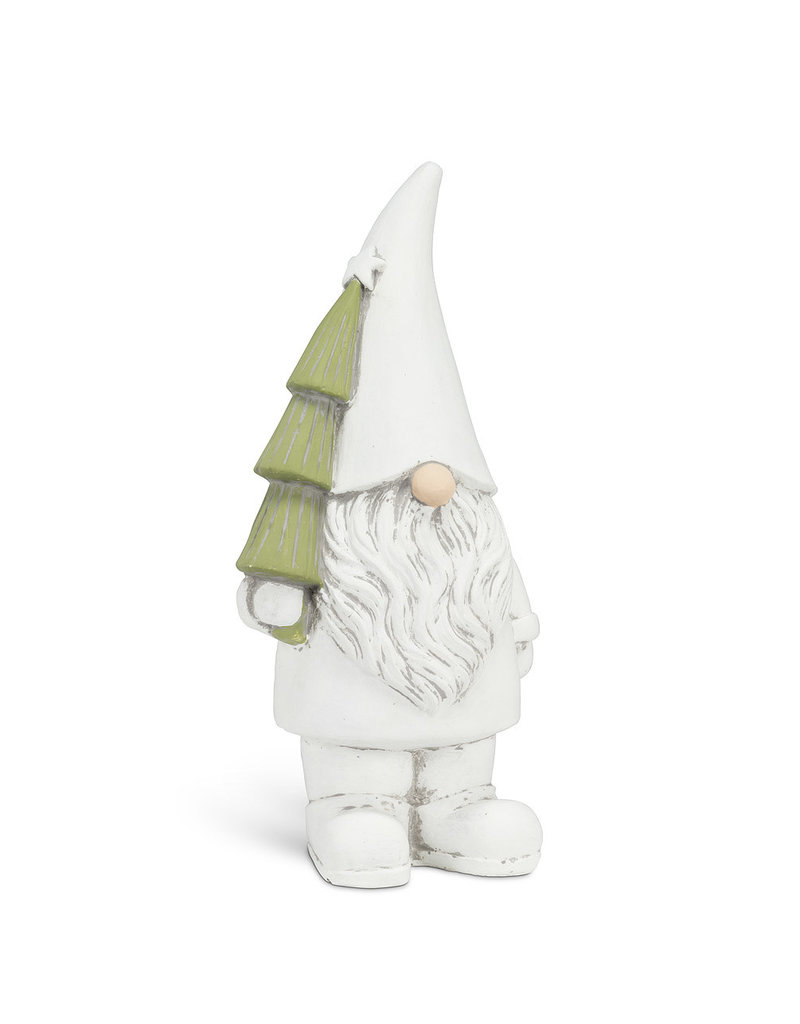 Large Standing Gnome with Tree