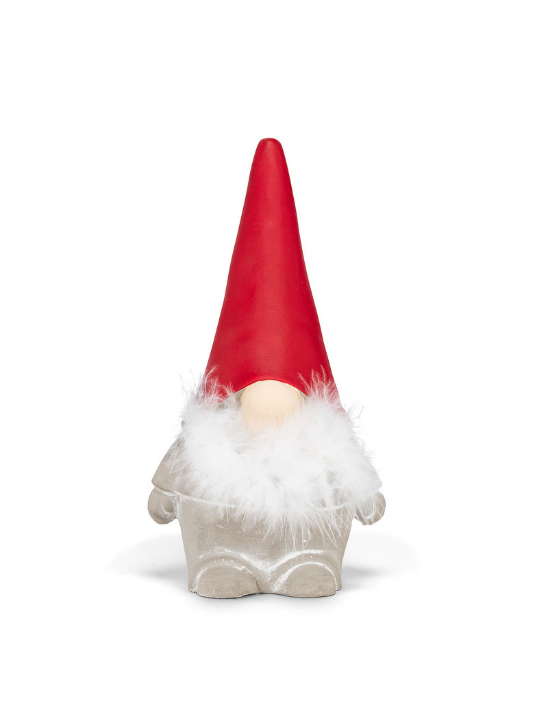 Holiday Gnome with Feather Beard