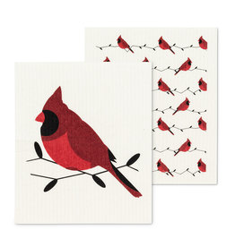 Cardinal Swedish Dishcloths | Set of 2