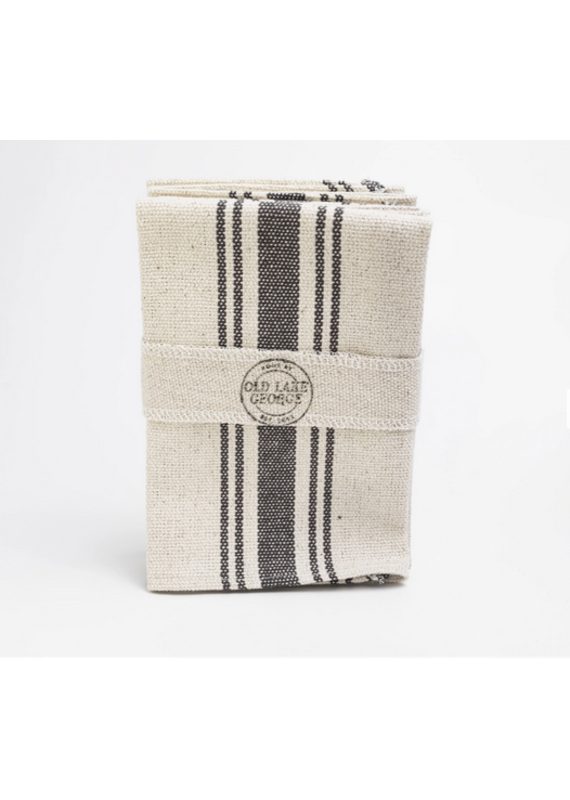 Grey & Oatmeal Set of 4 Napkins