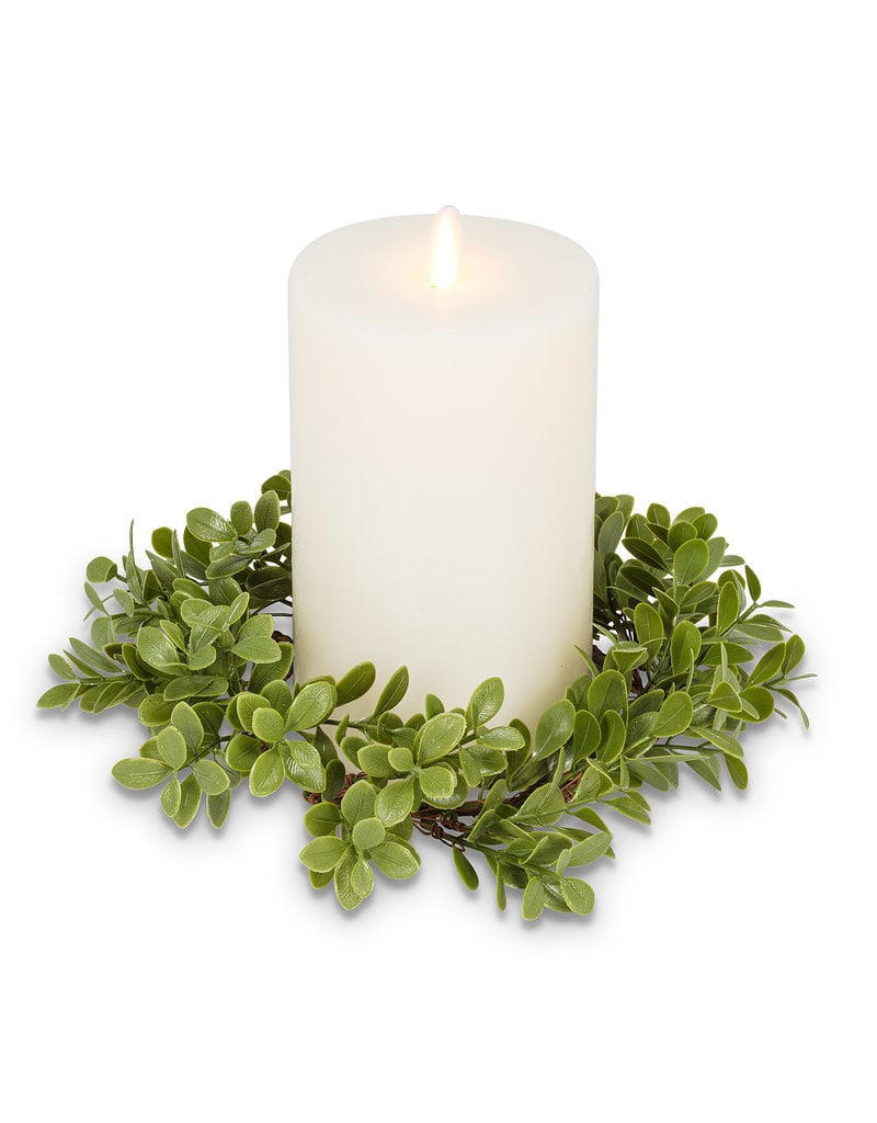 Boxwood Candle Ring