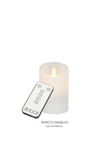 Reallite LED Flameless Candle - White 3"x4.5"