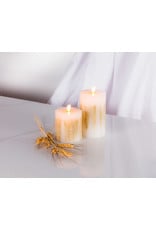 Reallite Flameless Wheat Candle | Large