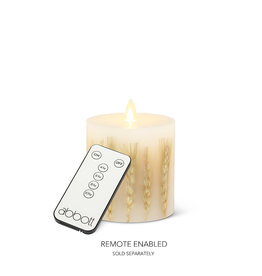 Reallite Flameless Wheat Candle | Small