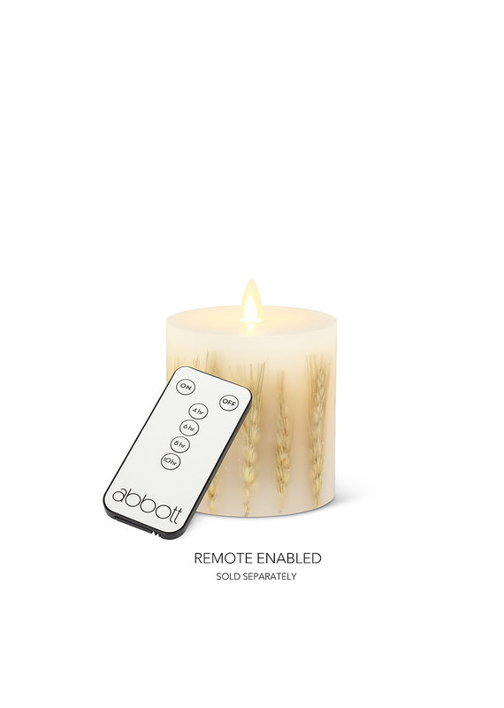 Reallite Flameless Wheat Candle | Small