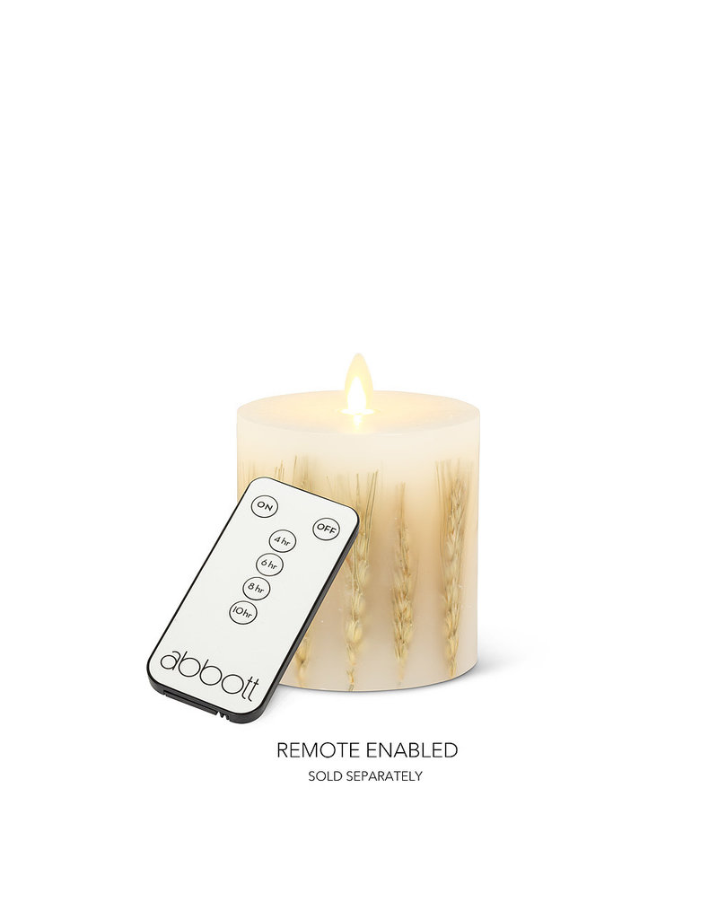 Reallite Flameless Wheat Candle | Small