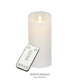 Reallite LED Flameless Candle - White 3"x6.5"