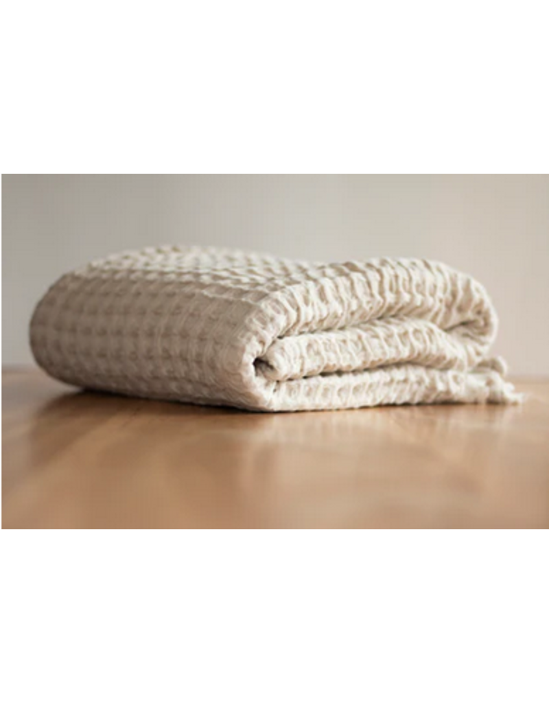 Turkish Cotton Waffle Blanket | House of Jude