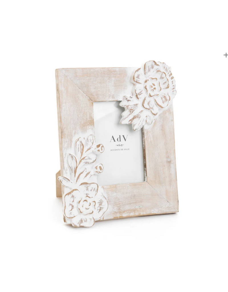 Mango Wood Photo Frame | Holds 4"x6" photo