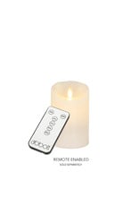 Reallite LED Flameless Candle - Off  White 3"x4.5"