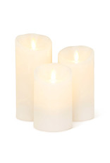 Reallite LED Flameless Candle - Off  White 3"x4.5"