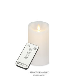 Reallite LED Flameless Candle - White 3"x5.5"