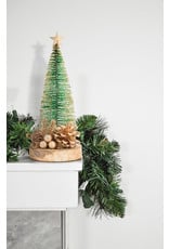 Accent Brush Tree with Pinecones