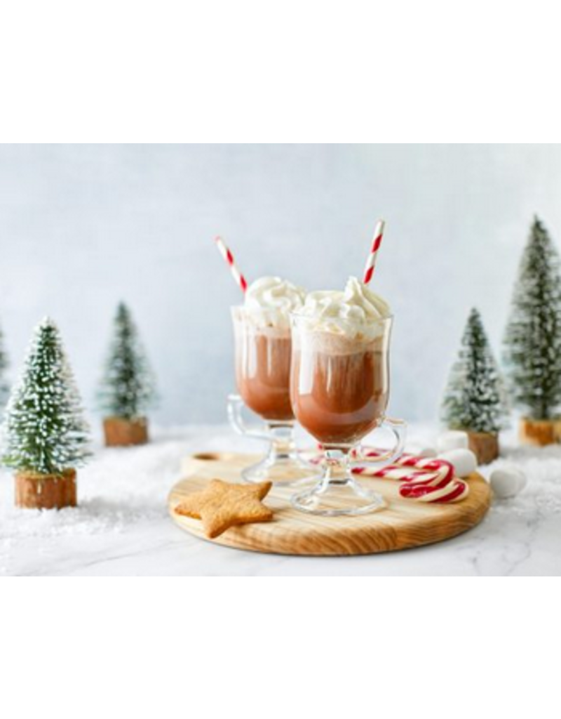 Candy Cane Mint Flavoured Hot Chocolate Single Serve DeFerrari Home