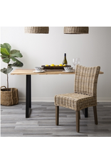 Low Back Rattan Dining Chair - 7072