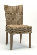 Low Back Rattan Dining Chair - 7072