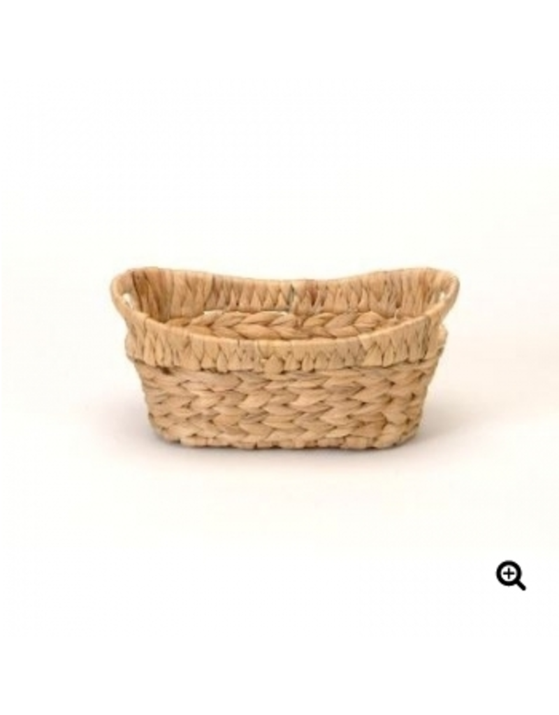 Small Oval Hyacinth Basket