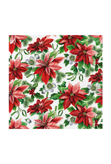 Poinsettia Cocktail Napkin | Package of 20