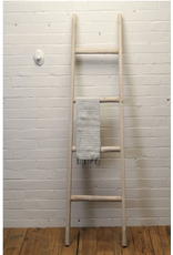 White Washed Wood Ladder