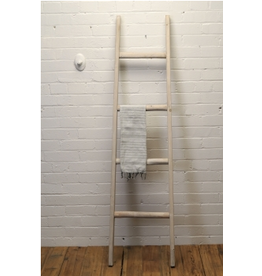 White Washed Wood Ladder
