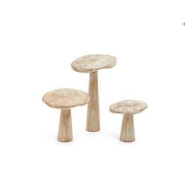 White Washed Wood Mushroom